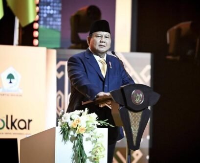 Prabowo Subianto hadiri ulang tahun Golkar ke-60