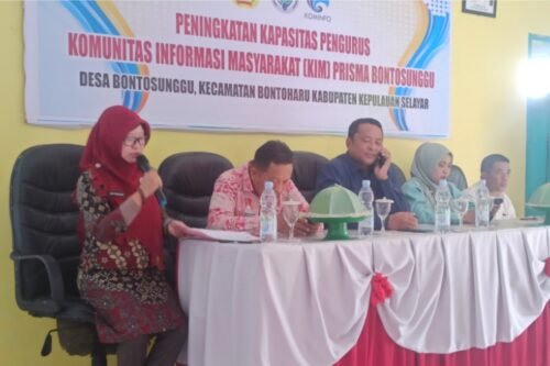 Pemdes Bontosunggu Selayar Gelar Pelatihan Jurnalistik