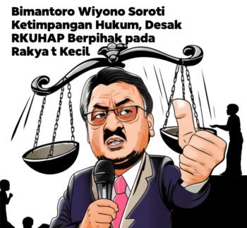 Bimantoro Wiyono Soroti Ketimpangan Hukum, Desak RKUHAP Berpihak pada Rakyat Kecil