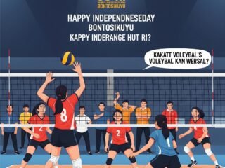 Rencana Peringatan HUT RI Bontosikuyu Dipertanyakan: Voli Putri Ada, Voli Putra ke Mana?