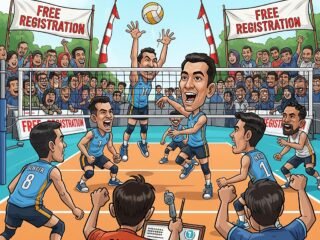 Semarak Turnamen Volly Ball Putra se-Kecamatan Bontosikuyu Bakal Digelar, Pendaftaran Gratis!