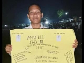 Cerita Anak Kuli Asal Desa Laiyolo Selayar, Lolos Jadi TNI karena Doa Ibu