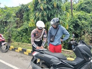 Operasi Patuh Pallawa Berakhir, Polres Selayar Catat 145 Kena Tilang dan 112 Cuma Teguran