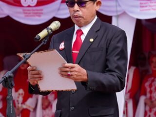 Ketua DPRD Selayar Bacakan Teks Proklamasi di Peringatan HUT RI ke-80