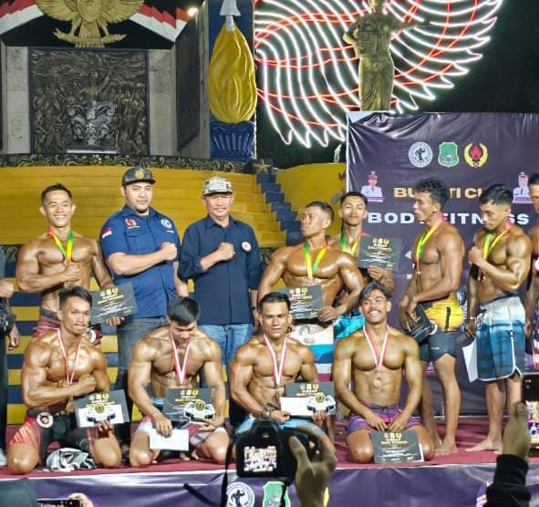 Atlet Satgas DPP APPI Sabet Juara 2 Body Contest Sidrap