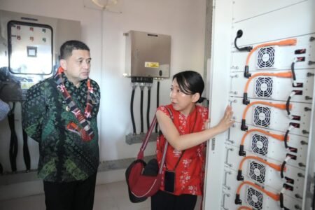 Wali Kota Munafri Tinjau Progres Pengembangan Pabrik Es di Barrang Lompo