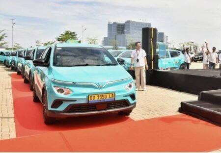 Mobil Transportasi Listrik Modern Diluncurkan di Kawasan CPI