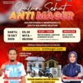 Jalan Sehat Anti Mager HUT ke-356 Sulsel