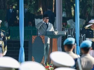 Presiden Prabowo Pimpin Upacara Perdana Hari Kesaktian Pancasila di Lubang Buaya