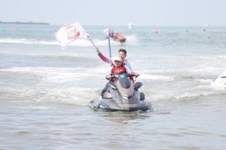 Wali Kota Appi Tancap Gas di Arena Jetski Internasional