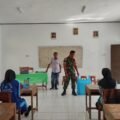 Kades dan Babinsa Bahuluang Dampingi Program Akselerasi Dapur Satuan di SMP 7 Satap Bontosikuyu